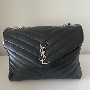 Yves Saint Laurent Black Shoulder Bag